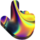 Dark Iridescent cursor