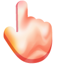 Peach Colored Fluids cursor