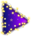 Purple Fairy Lights pointer