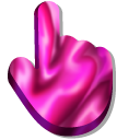 Raspberry Syrup Fluids cursor