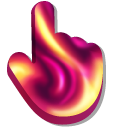 Rose Tea Fluids cursor