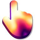 Warm Sunset Lights cursor