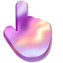 Winter Evening Sky Light cursor