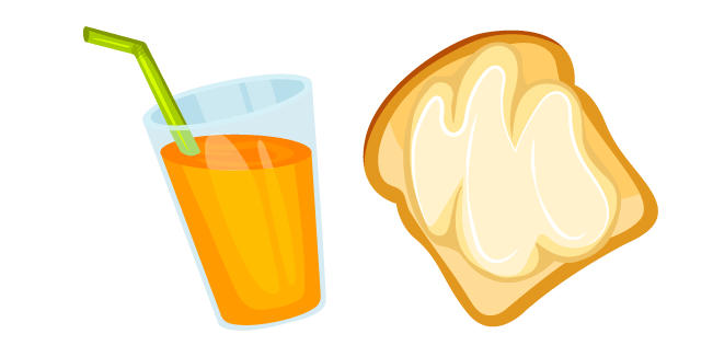 Butter Toast and Juice