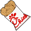 Chick-fil-A Soda Drink and Waffle Potato Fries cursor