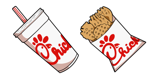 Chick-fil-A Soda Drink and Waffle Potato Fries