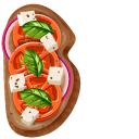 Egg and Tomato Sandwiches cursor