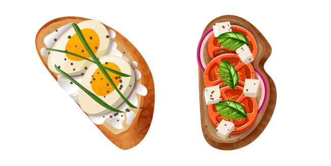 Egg and Tomato Sandwiches