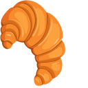 French Baguette and Croissant cursor