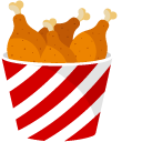 Fried Chicken Leg Bucket cursor