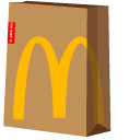 McDonald's Cola and Package cursor
