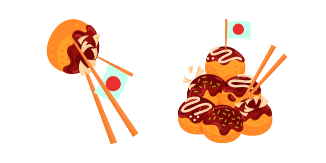 Takoyaki with Savory Sauce