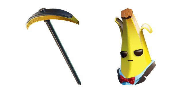 Fortnite Agent Peely Skin Bananaxe Pickaxe