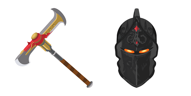 Fortnite Black Knight Skin Pickaxe