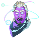 Fortnite Galaxy Skin Stellar Axe cursor