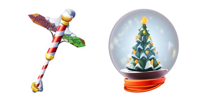 Fortnite Globe Shaker and Polar Poleaxe