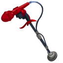 Fortnite iKONIK Skin Red Lead Swinger Pickaxe pointer