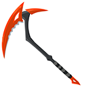 Fortnite Inferno Skin Pickaxe pointer