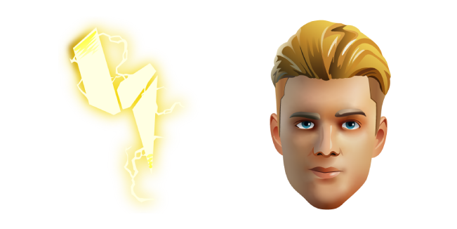 Fortnite Lachlan and PWR Pack Back Bling