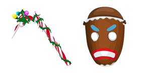 Fortnite Merry Marauder Skin Candy Axe