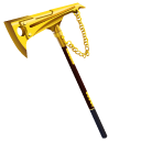 Fortnite Midas Skin Golden King Pickaxe pointer