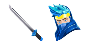 Fortnite Ninja Skin Dual Katanas Back Bling