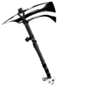 Fortnite Perfect Shadow Skin and Stark Splitter Pickaxe pointer