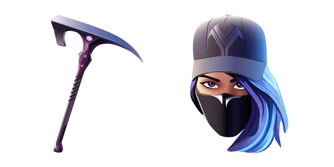 Fortnite Purple Remedy Skin Purple Medaxe Pickaxe