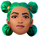 Fortnite Siona Skin Vizion Strikers Pickaxe cursor