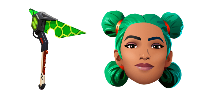 Fortnite Siona Skin Vizion Strikers Pickaxe