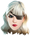 Fortnite Siren Skin Last Kiss Back Bling cursor