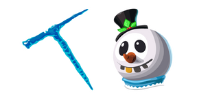 Fortnite Slush Soldier Skin Icicle Pickaxe