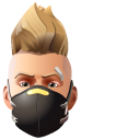 Fortnite Summer Drift Skin Dual Edge Pickaxe cursor