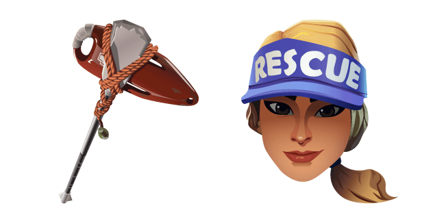 Fortnite Sun Strider Skin Rescue Paddle Pickaxe