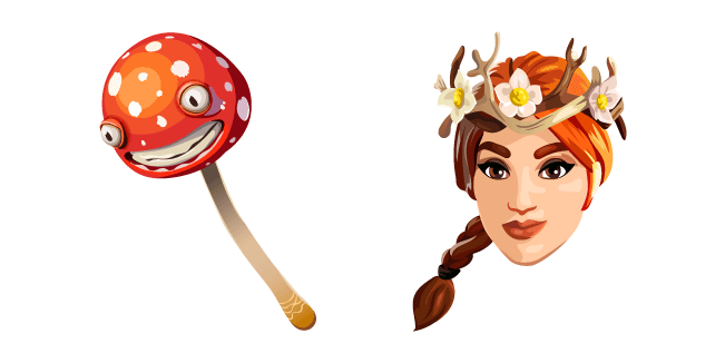 Fortnite The Autumn Queen Smashroom Pickaxe