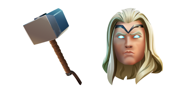 Fortnite Thor and Mjolnir