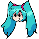 Friday Night Funkin' Hatsune Miku cursor