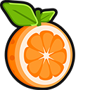 Orange Fruit cursor