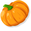 Orange Pumpkin pointer
