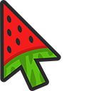 Watermelon Arrow pointer