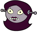 Futurama Bella and a Bow cursor