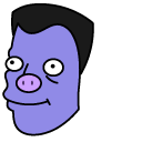 Futurama Elzar and Spice Weasel cursor