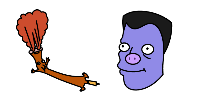 Futurama Elzar and Spice Weasel