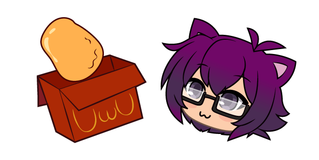 Gacha Life Bex and Chicken Nuggets