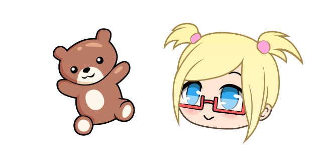 Gacha Life Felicity and Teddy Bear