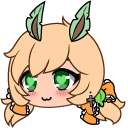 Gacha Life Leafu and Plushie Narwhal cursor