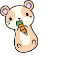 Gacha Life Lusa and Hamster pointer