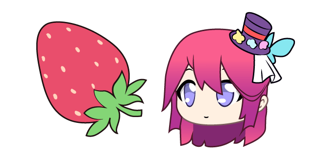 Gacha Life Midori and Strawberry