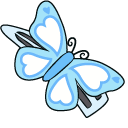 Gacha Life Misty and Butterfly Pin pointer
