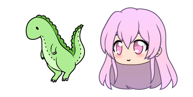 Gacha Life Mumble and Dino Doll